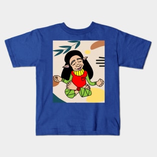 Funny Dwarf Garden Gnome Kids T-Shirt